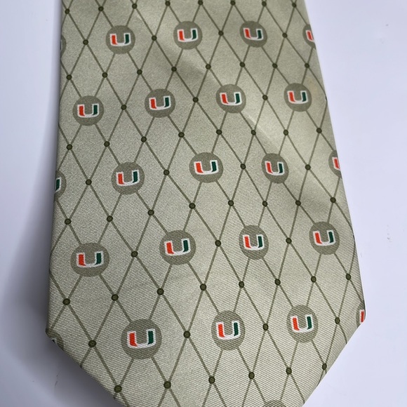 University of Miami Necktie Limited Addition Alumni Necktie - Picture 4 of 10